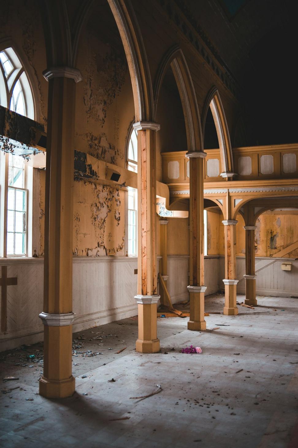 Church before restoration